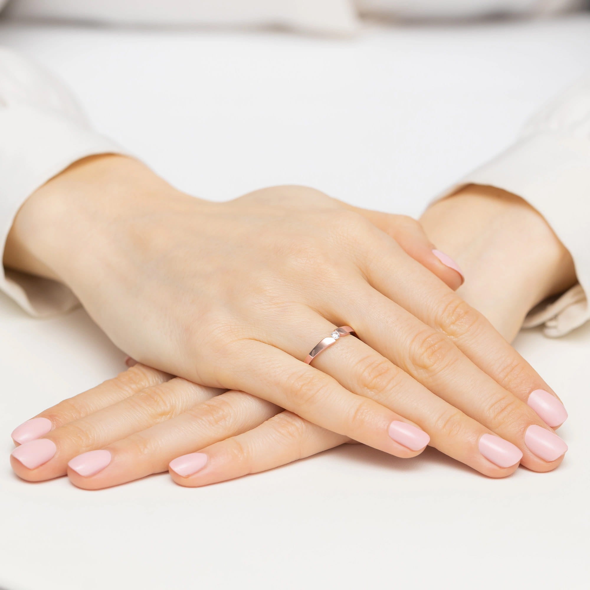 Gold Ring With Diamond