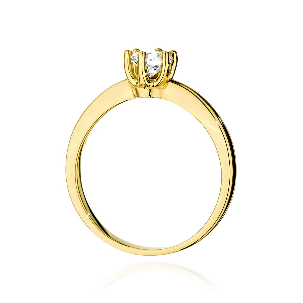 Gold Ring With Diamond