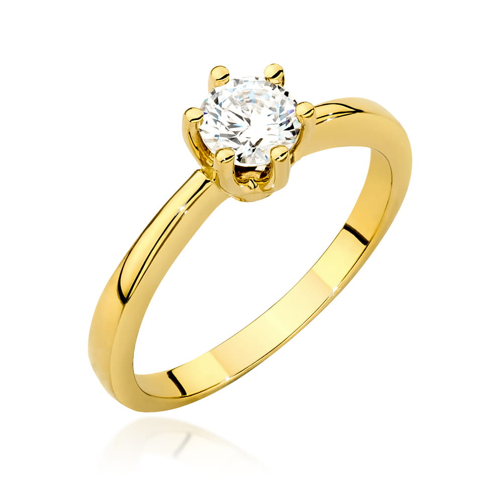 Gold Ring With Diamond