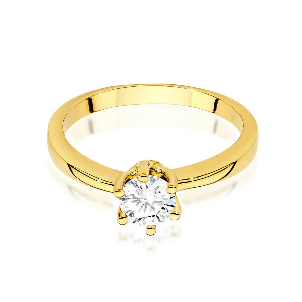 Gold Ring With Diamond