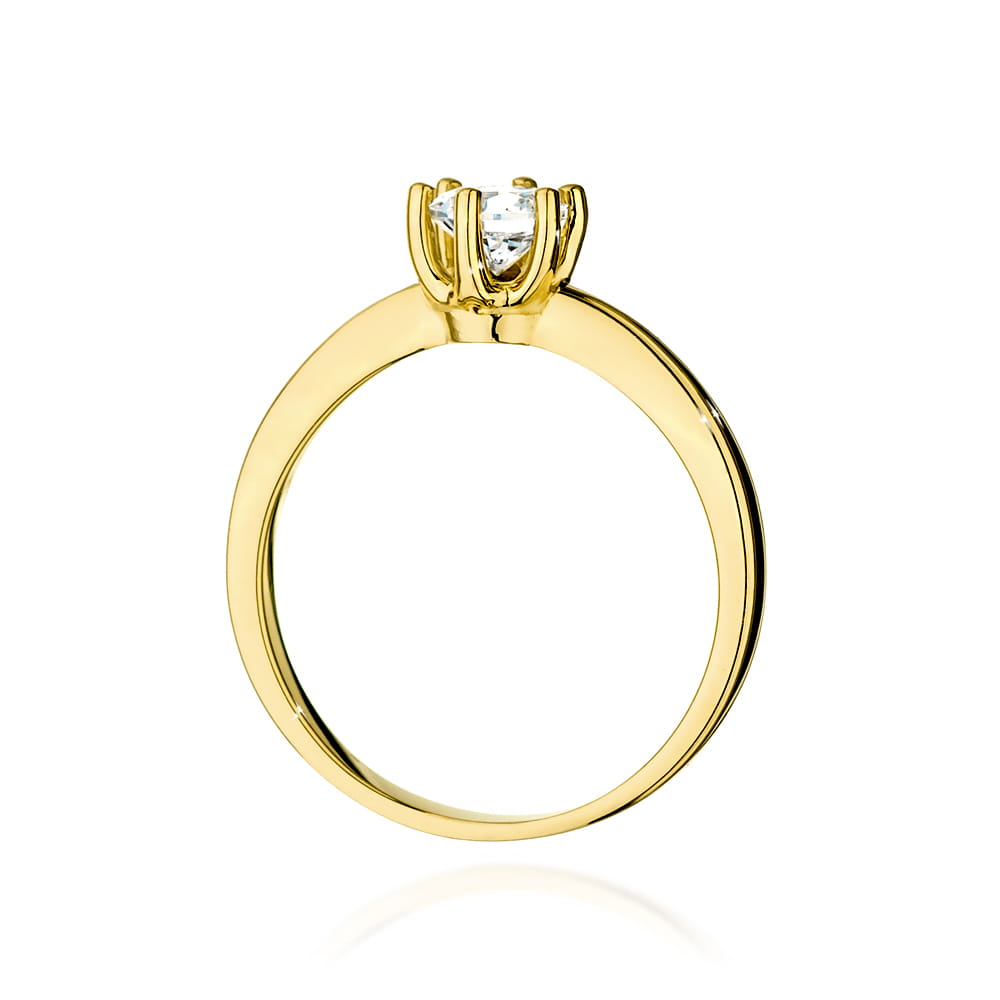 Gold Ring With Diamond