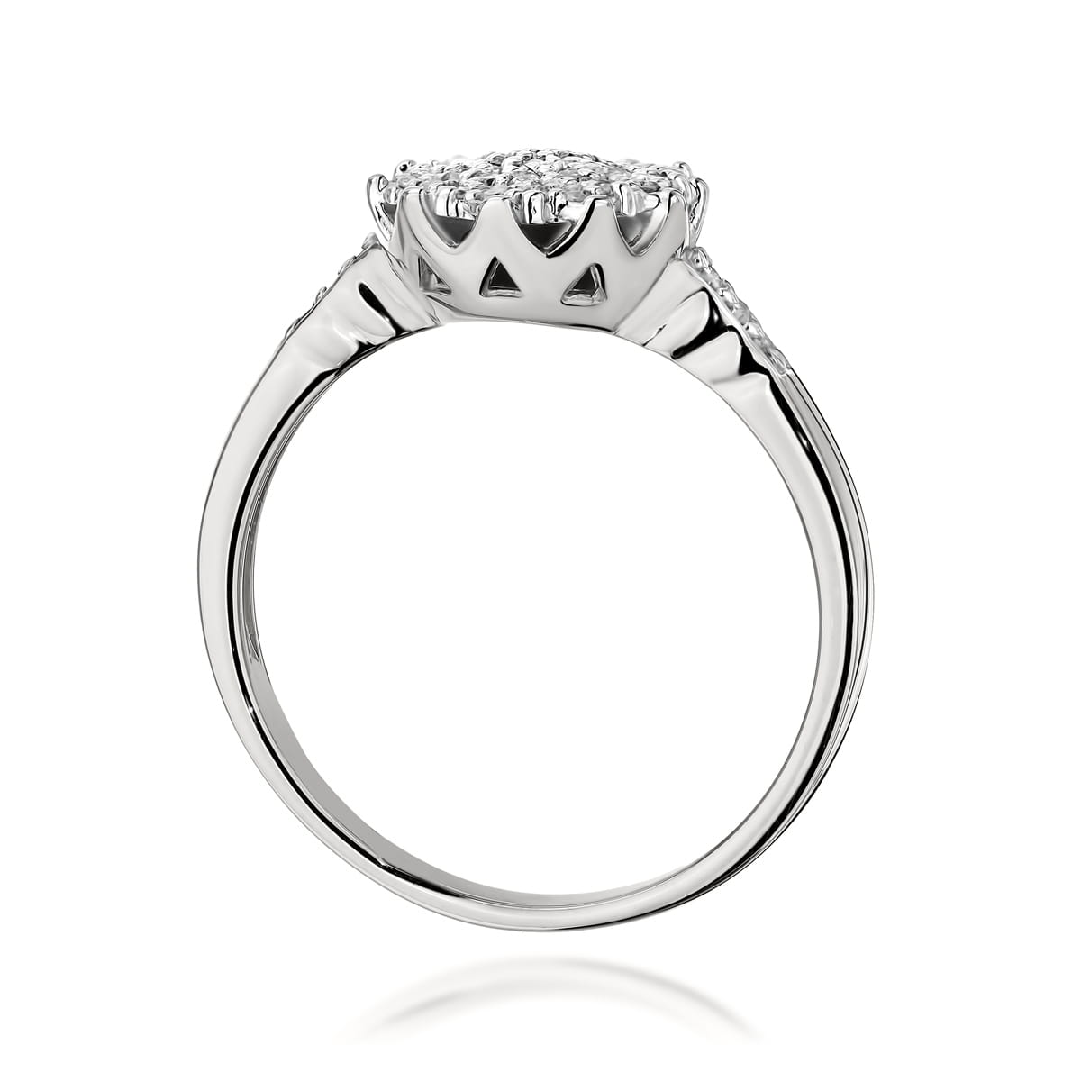 Gold Ring With Diamonds