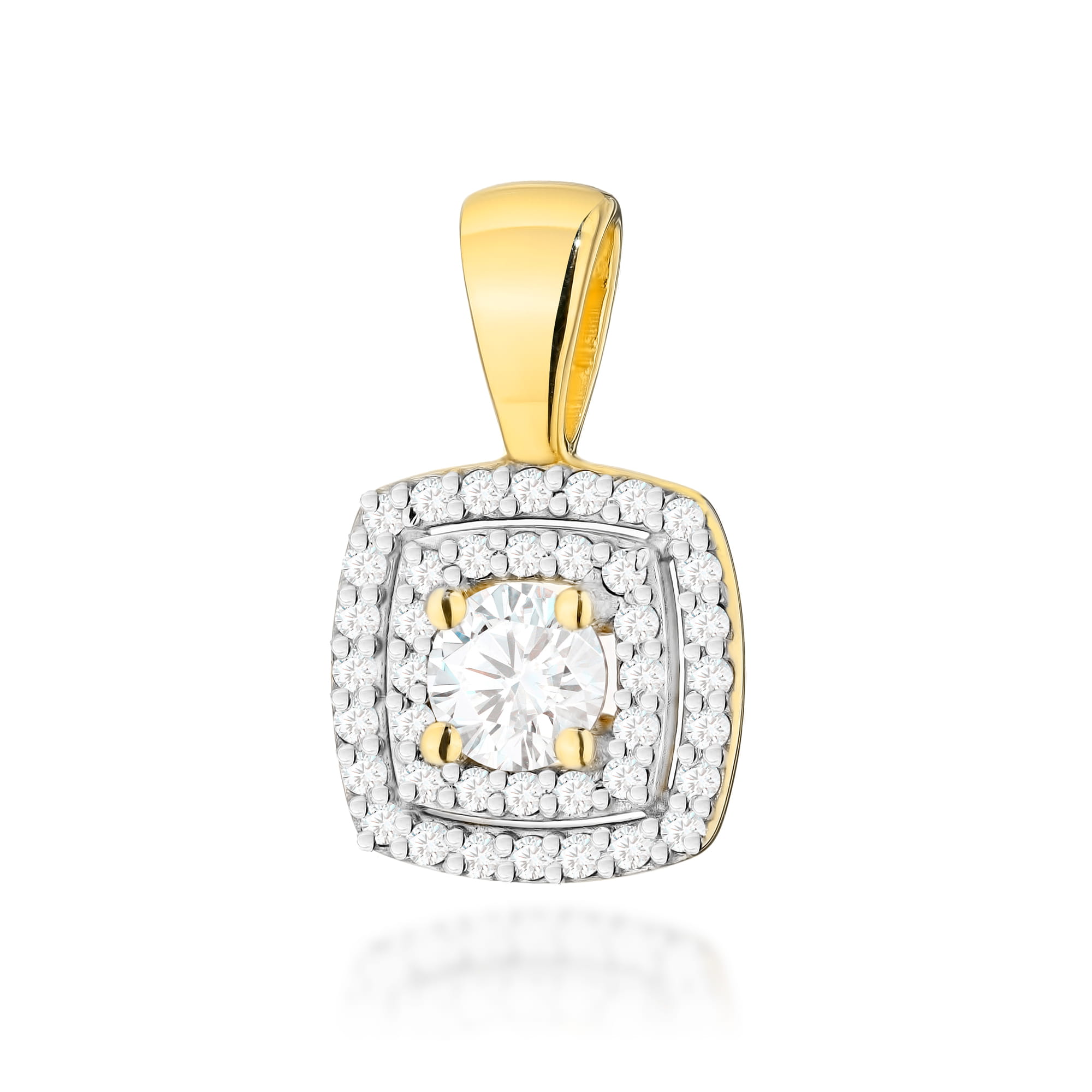 Auksinis Pakabukas Su Deimantais