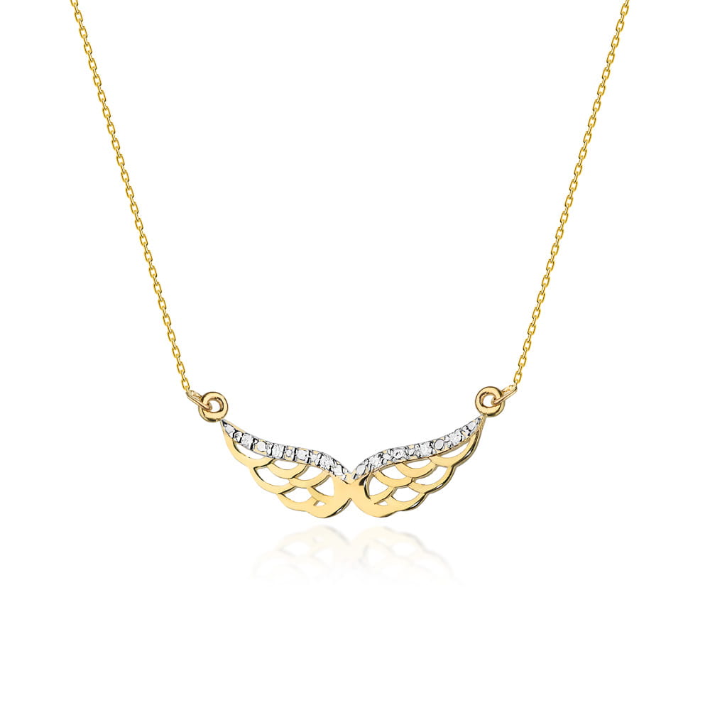Gold Chain With Diamond Pendant