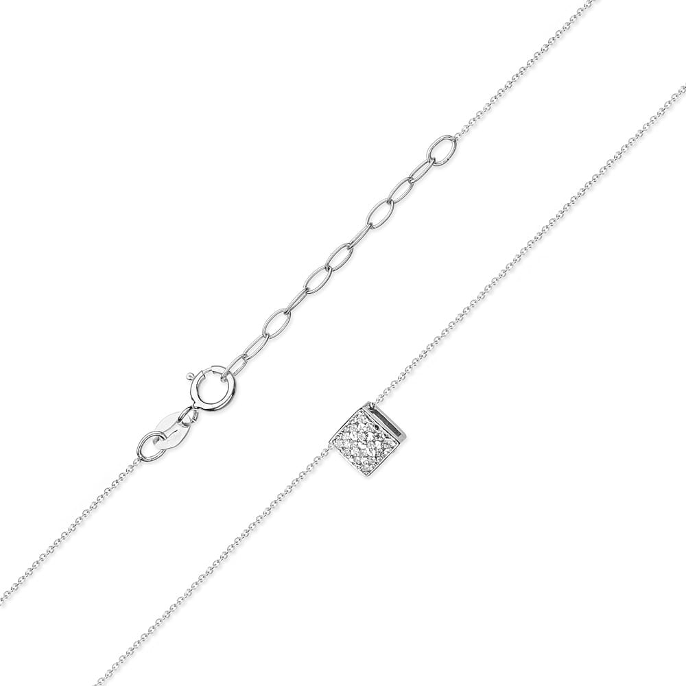Gold Chain With Diamond Pendant
