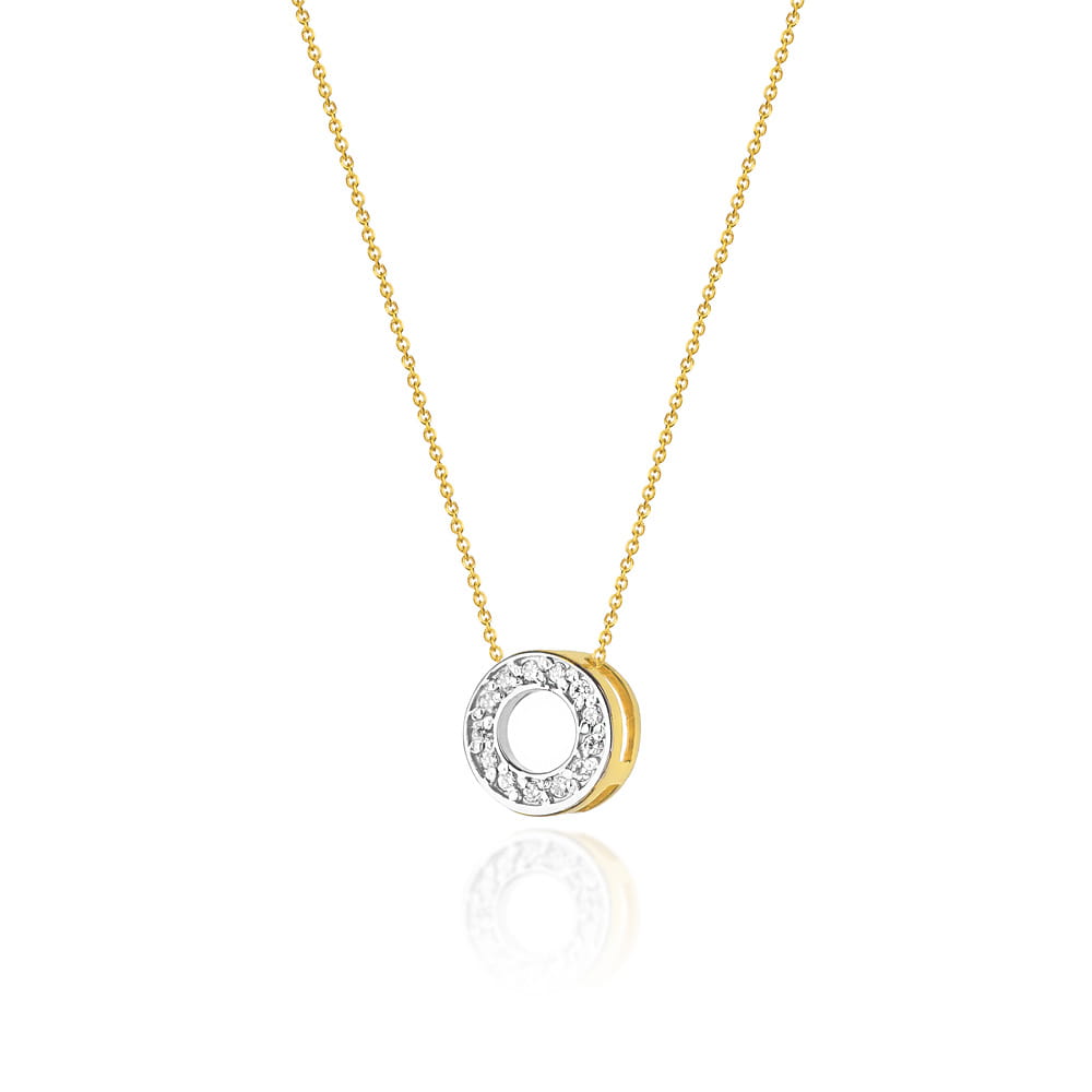 Gold Chain With Diamond Pendant