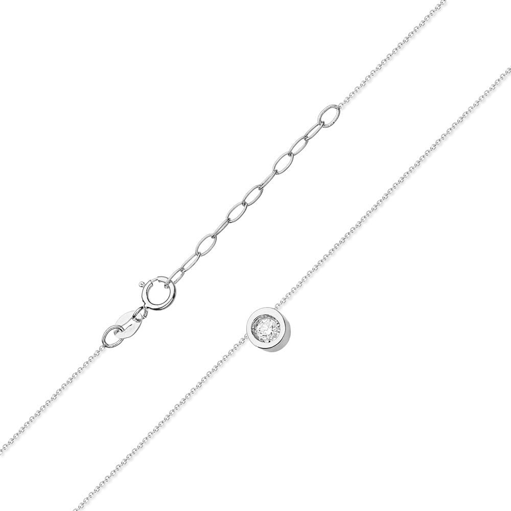 Gold Chain With Diamond Pendant