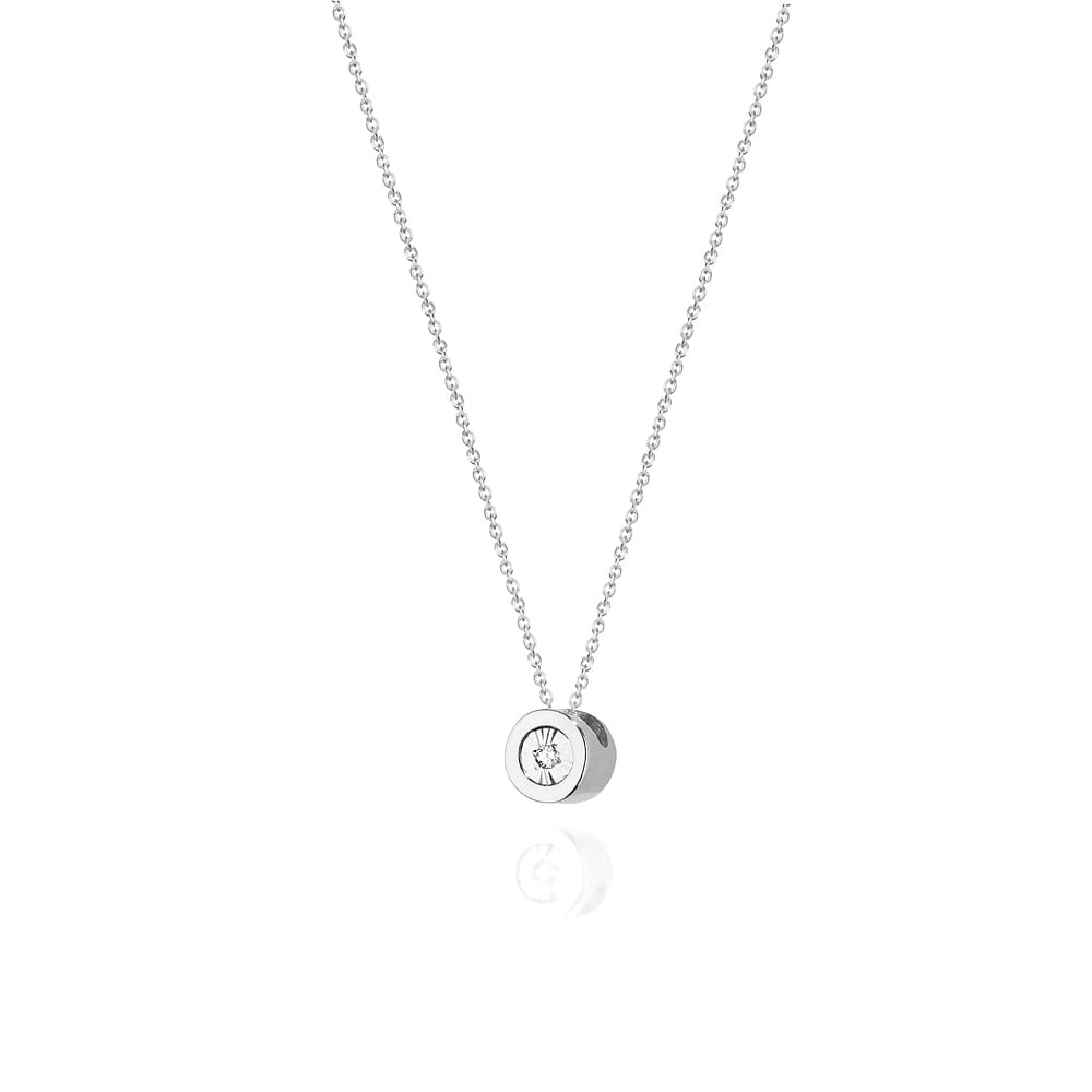 Gold Chain With Diamond Pendant