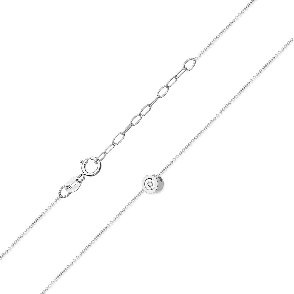 Gold Chain With Diamond Pendant