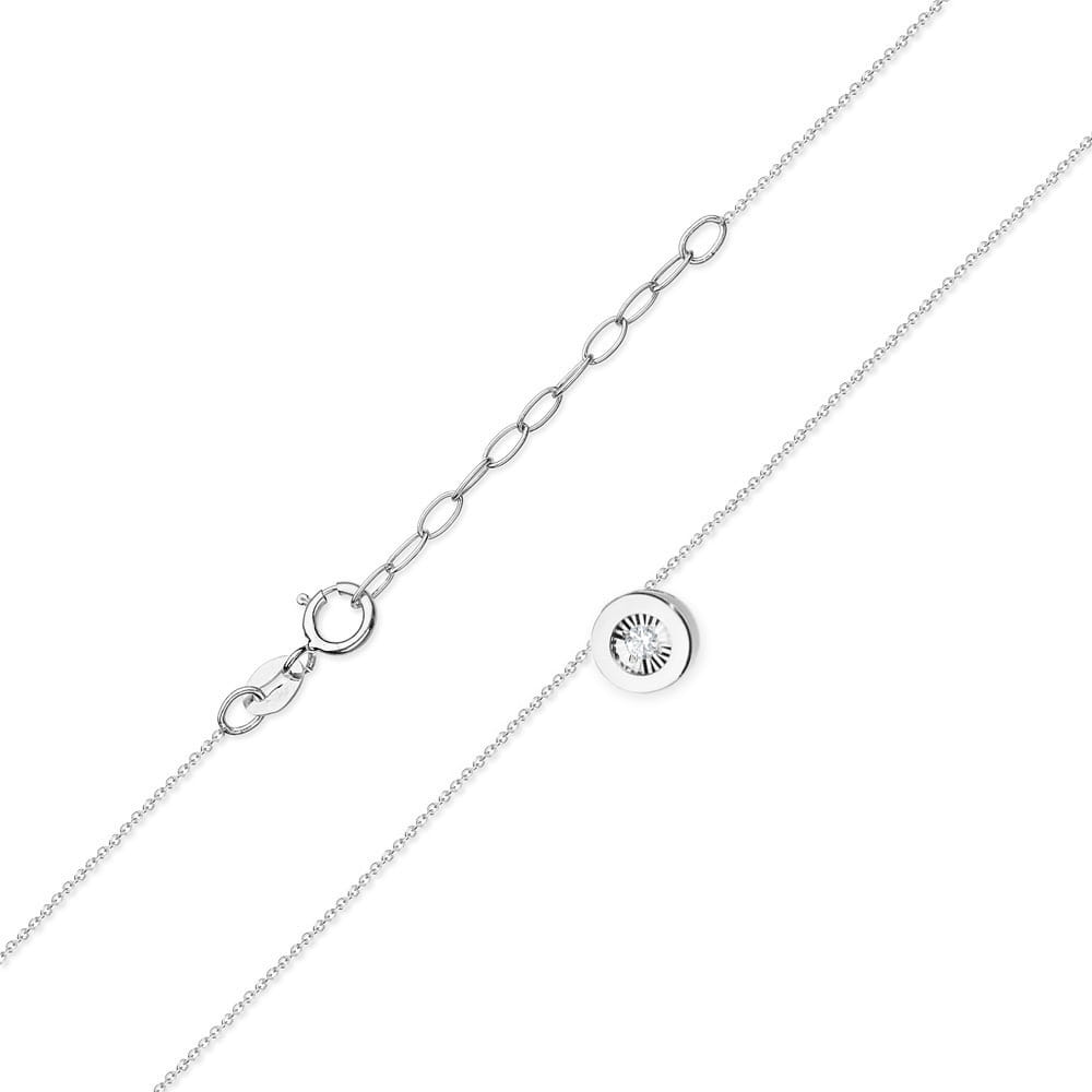 Gold Chain With Diamond Pendant