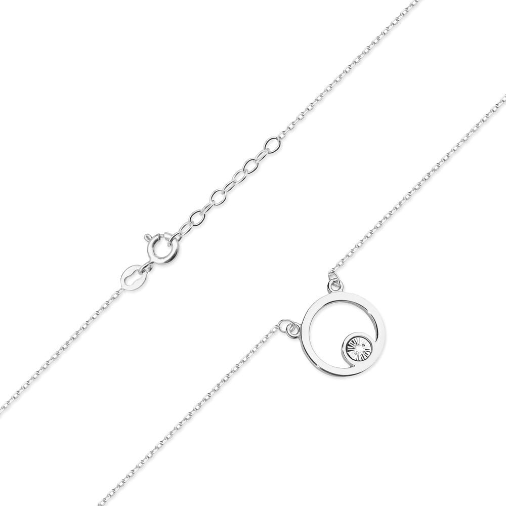Gold Chain With Diamond Pendant