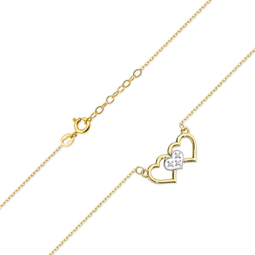 Gold Chain With Diamond Pendant