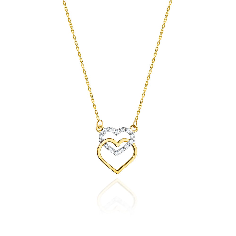 Gold Chain With Diamond Pendant