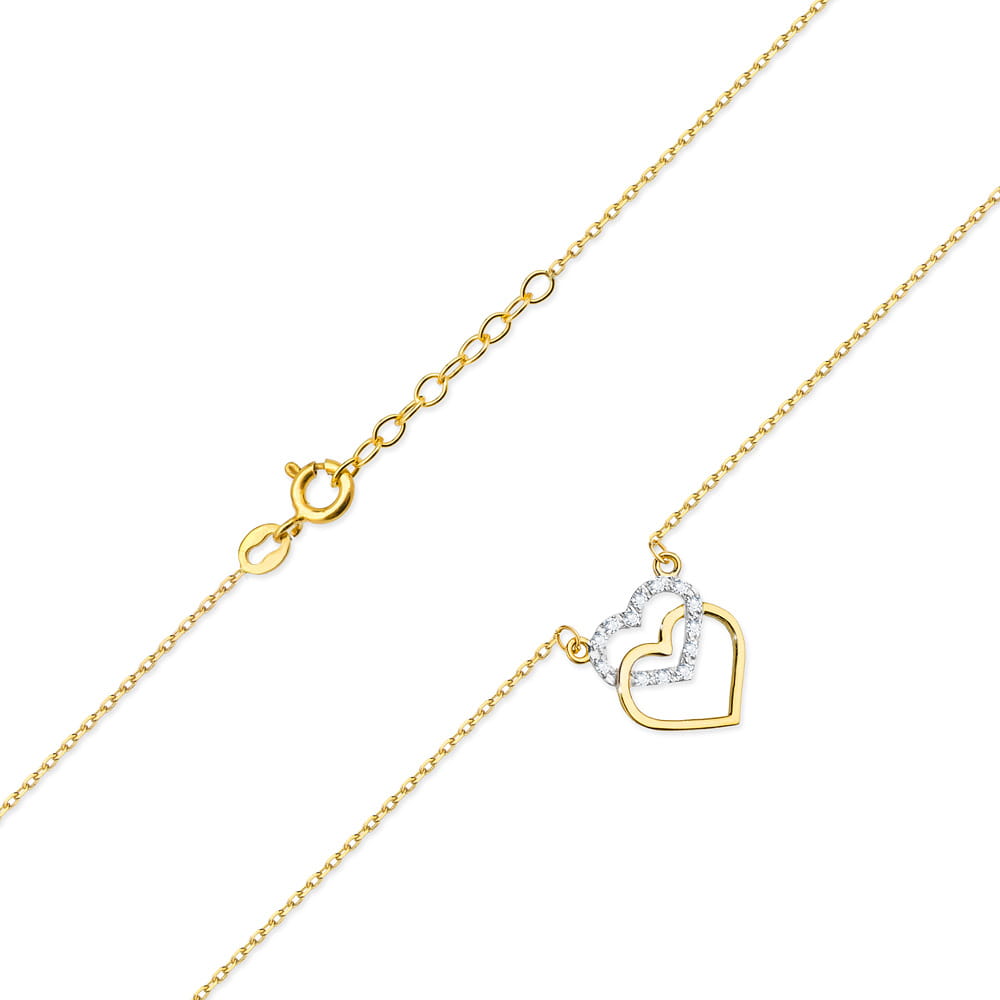 Gold Chain With Diamond Pendant