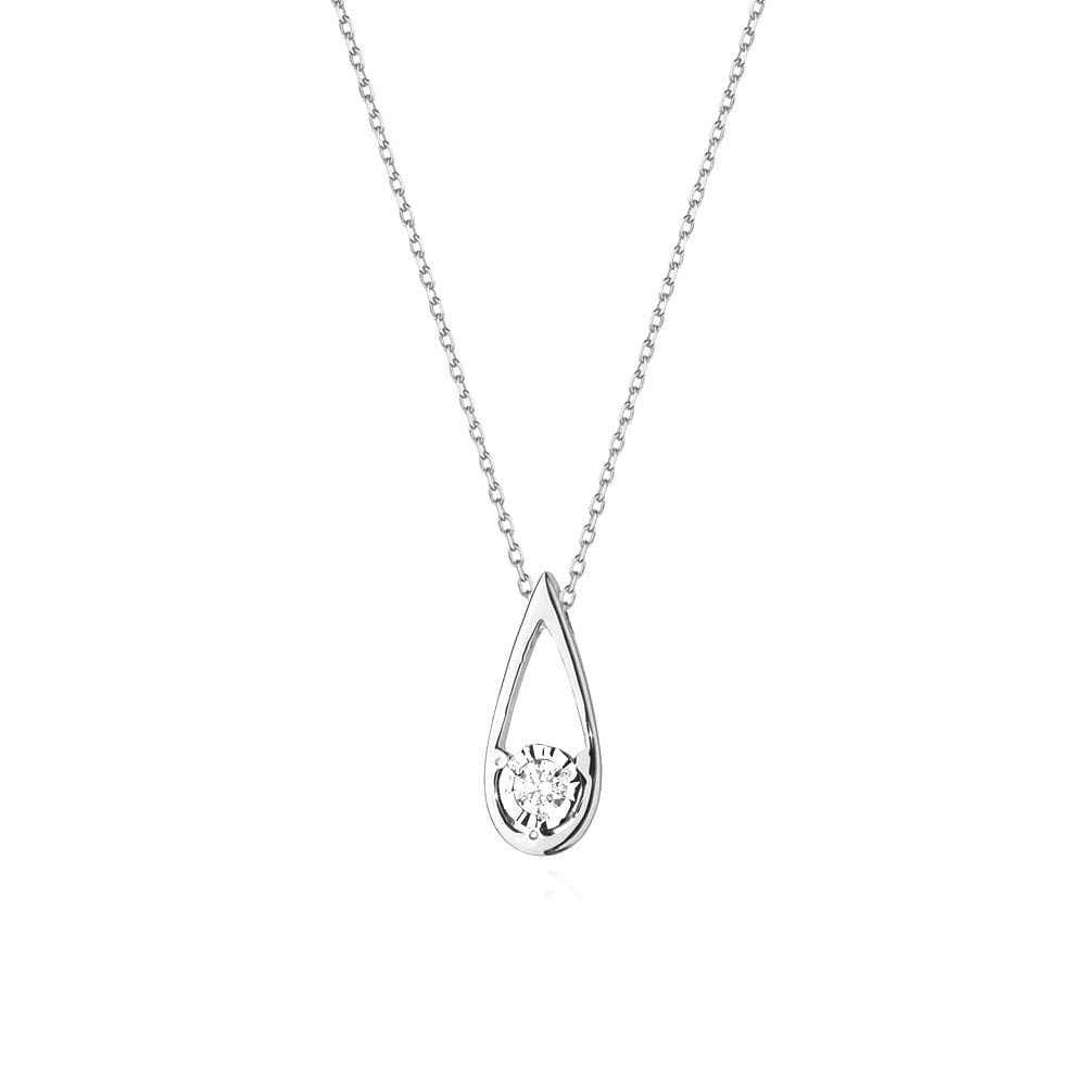 Gold Chain With Diamond Pendant