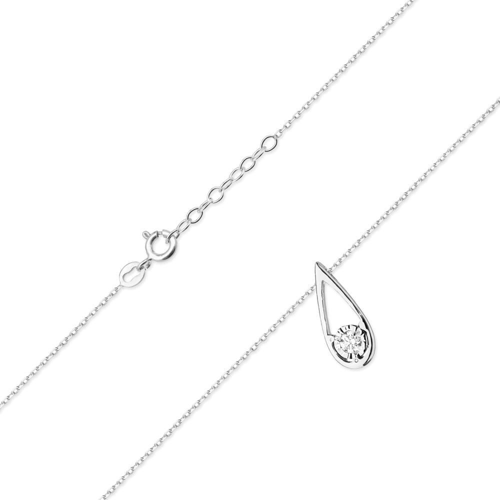 Gold Chain With Diamond Pendant