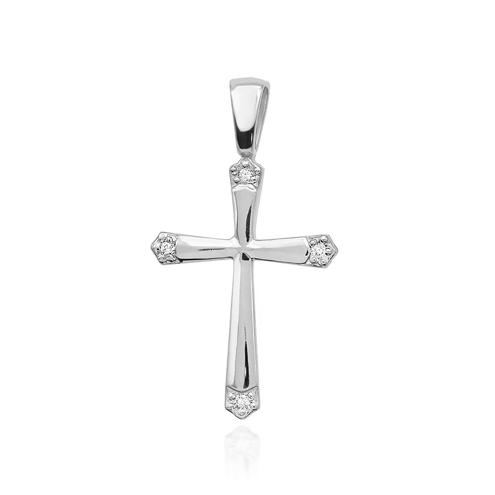 Gold Pendant With Diamonds