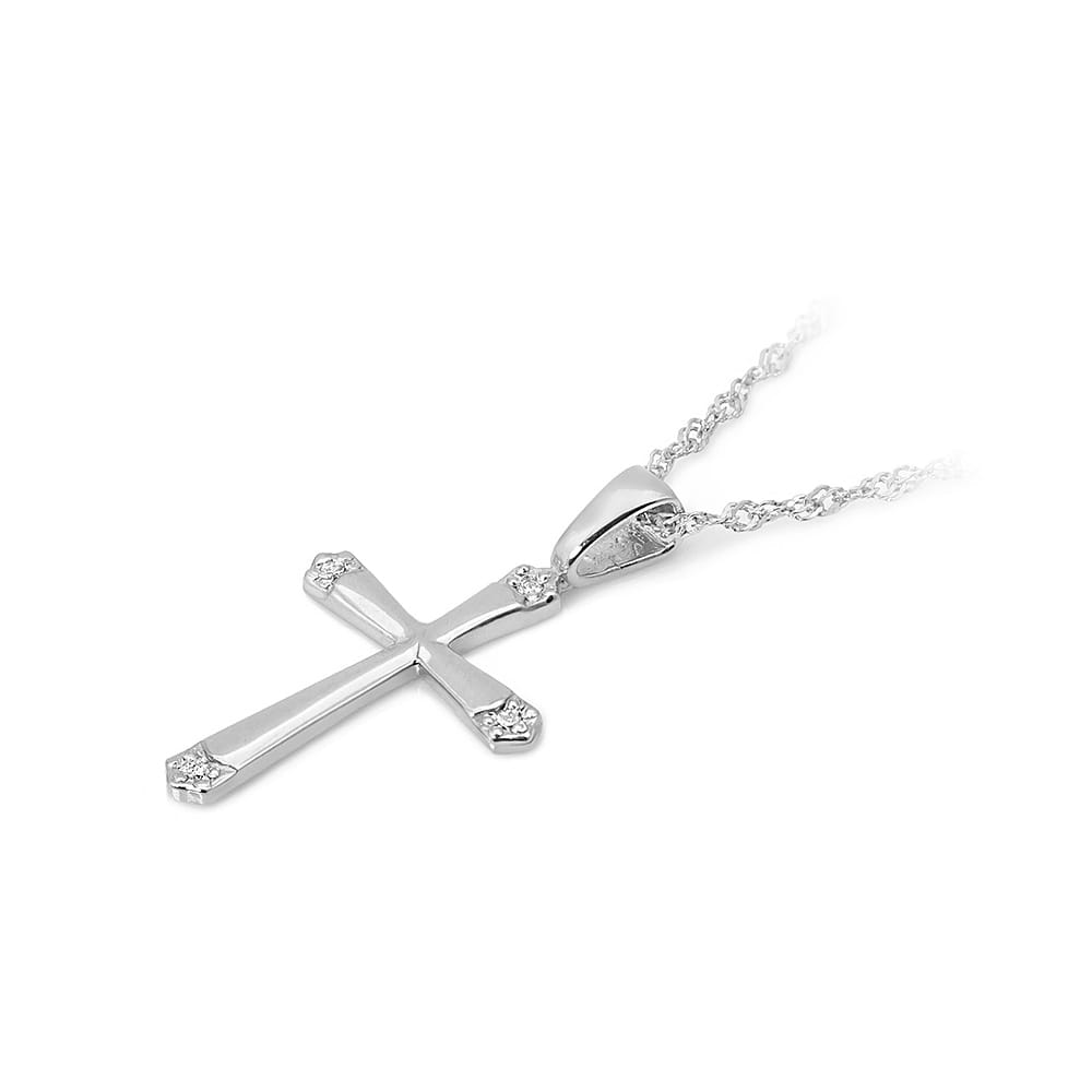 Gold Pendant With Diamonds