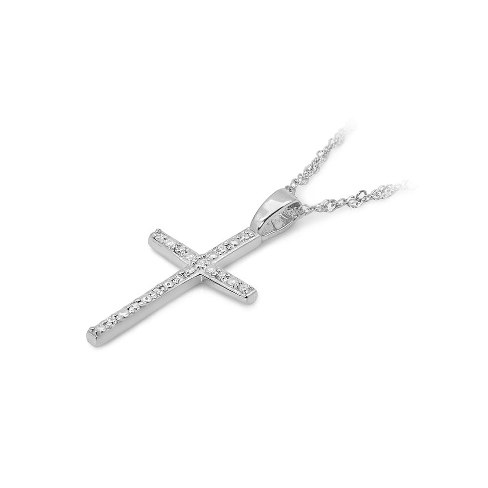 Gold Pendant With Diamonds