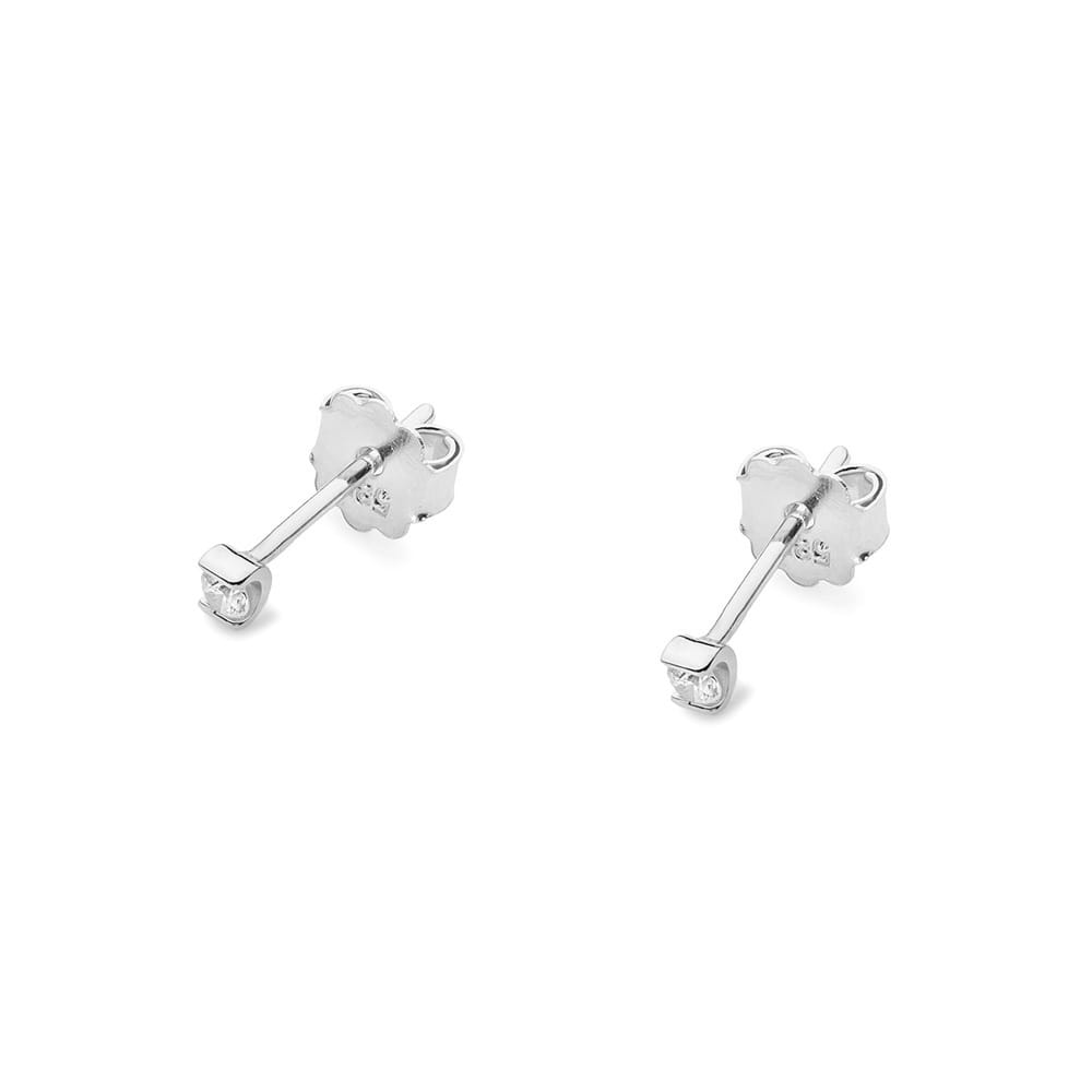 Gold Earrings With Diamonds