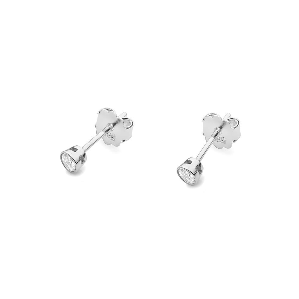 Gold Earrings With Diamonds