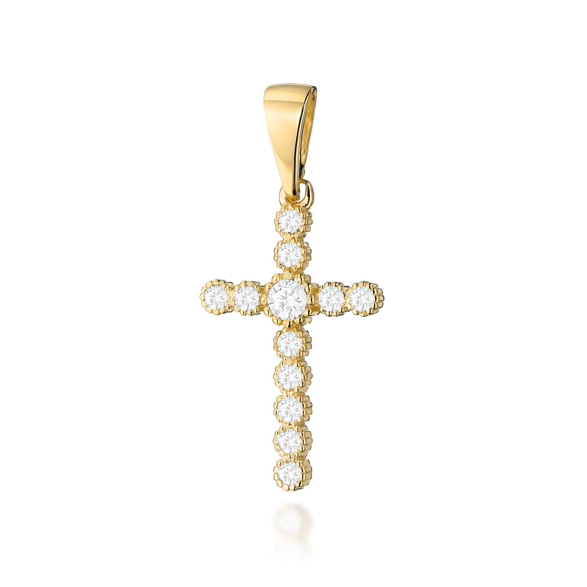 Gold Pendant With Diamonds