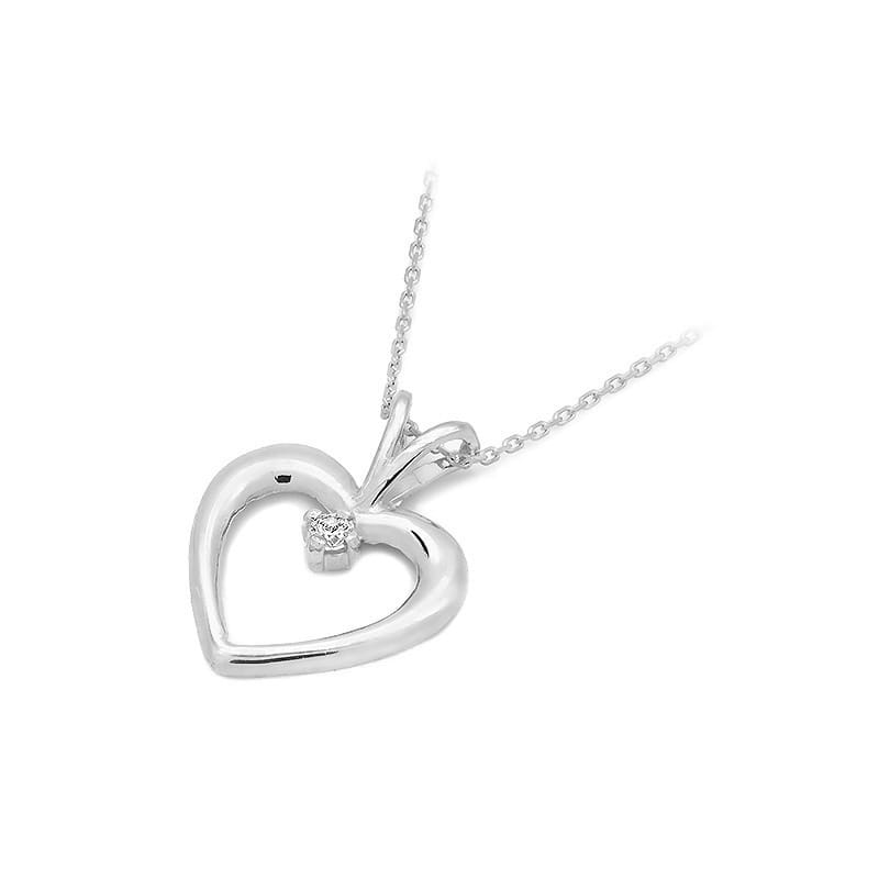 Gold Pendant With Diamond