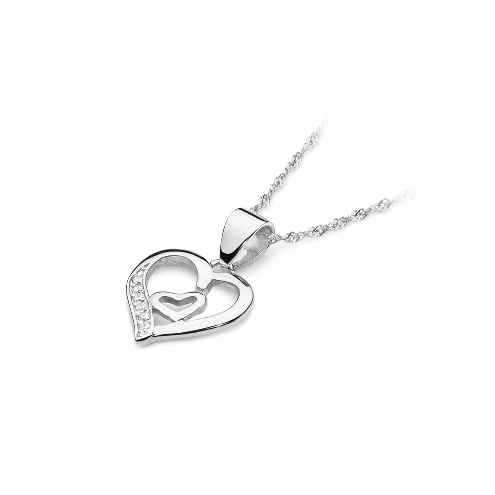 Gold Pendant With Diamonds