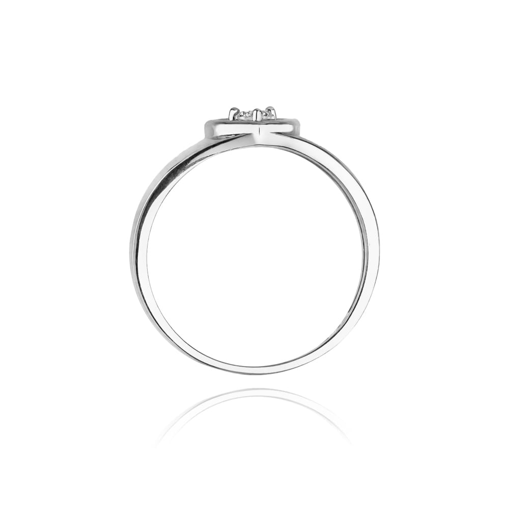 Gold Ring With Diamond 0.10ct