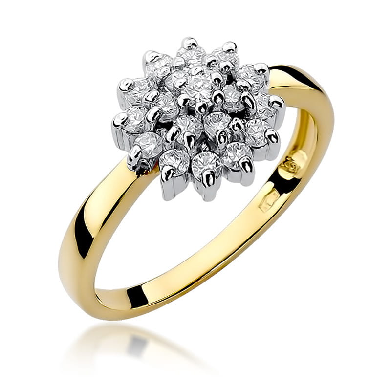 Gold Ring With Diamonds