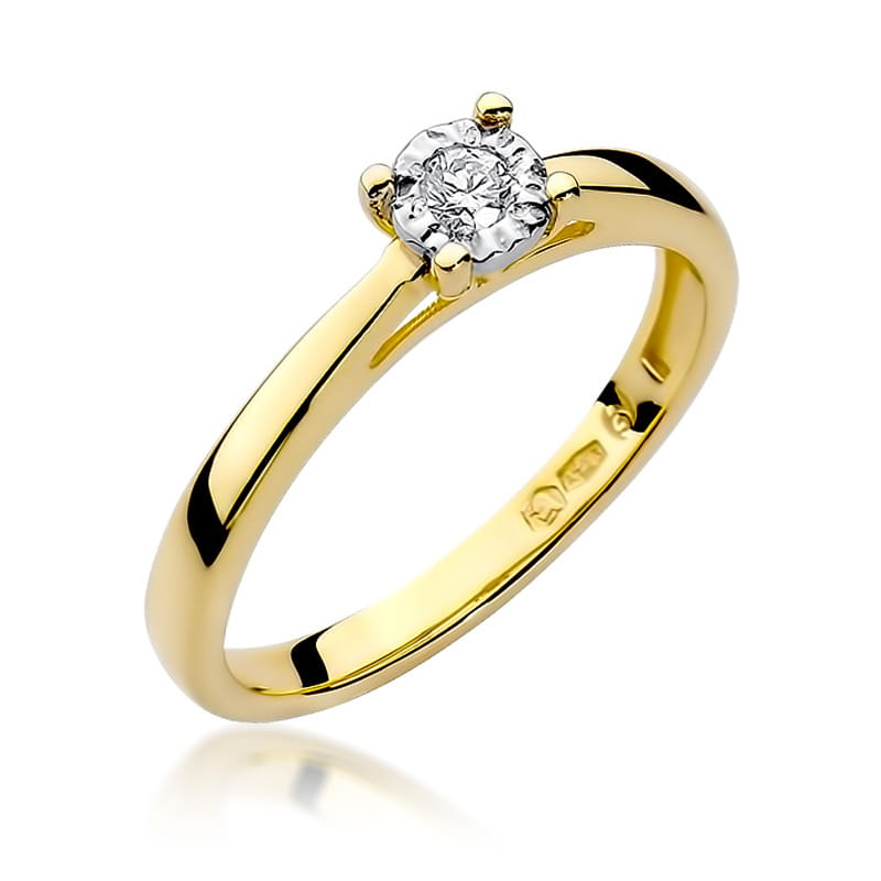 Gold Ring With Diamond