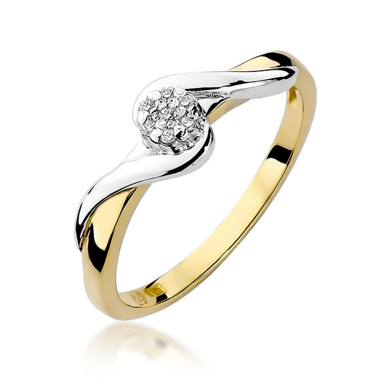 Gold Ring With Diamonds