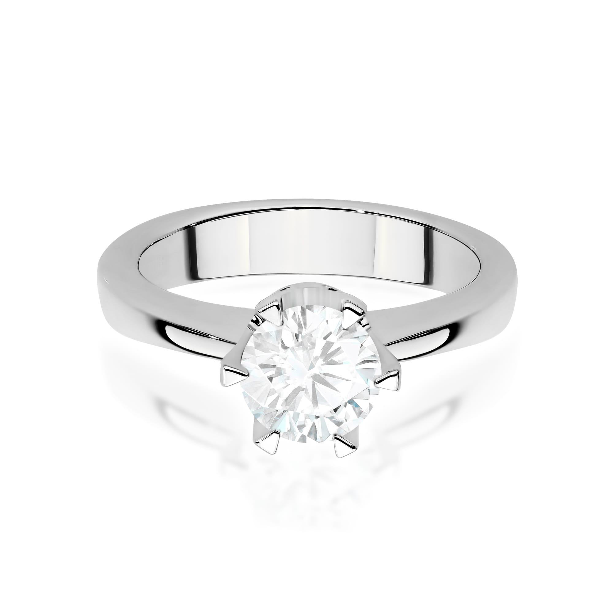 Gold Ring With Lab-Grown Diamond