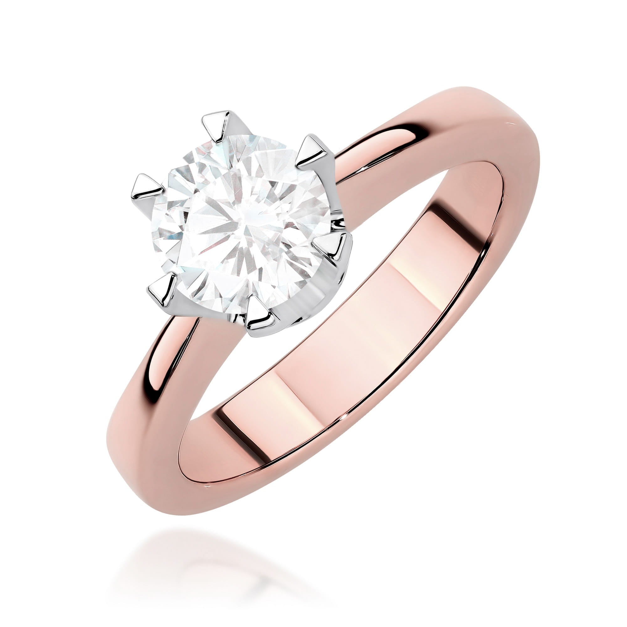 Gold Ring With Lab-Grown Diamond
