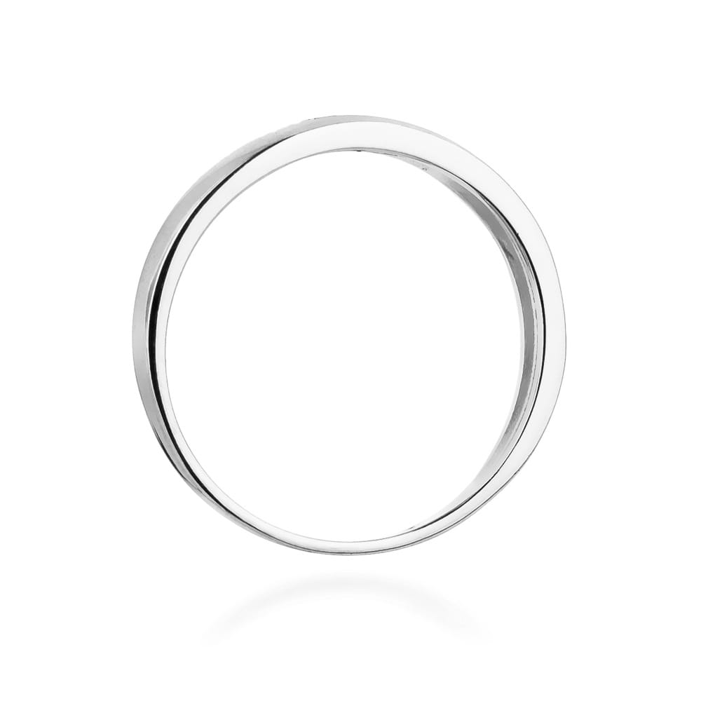 Gold Ring With Black Diamonds