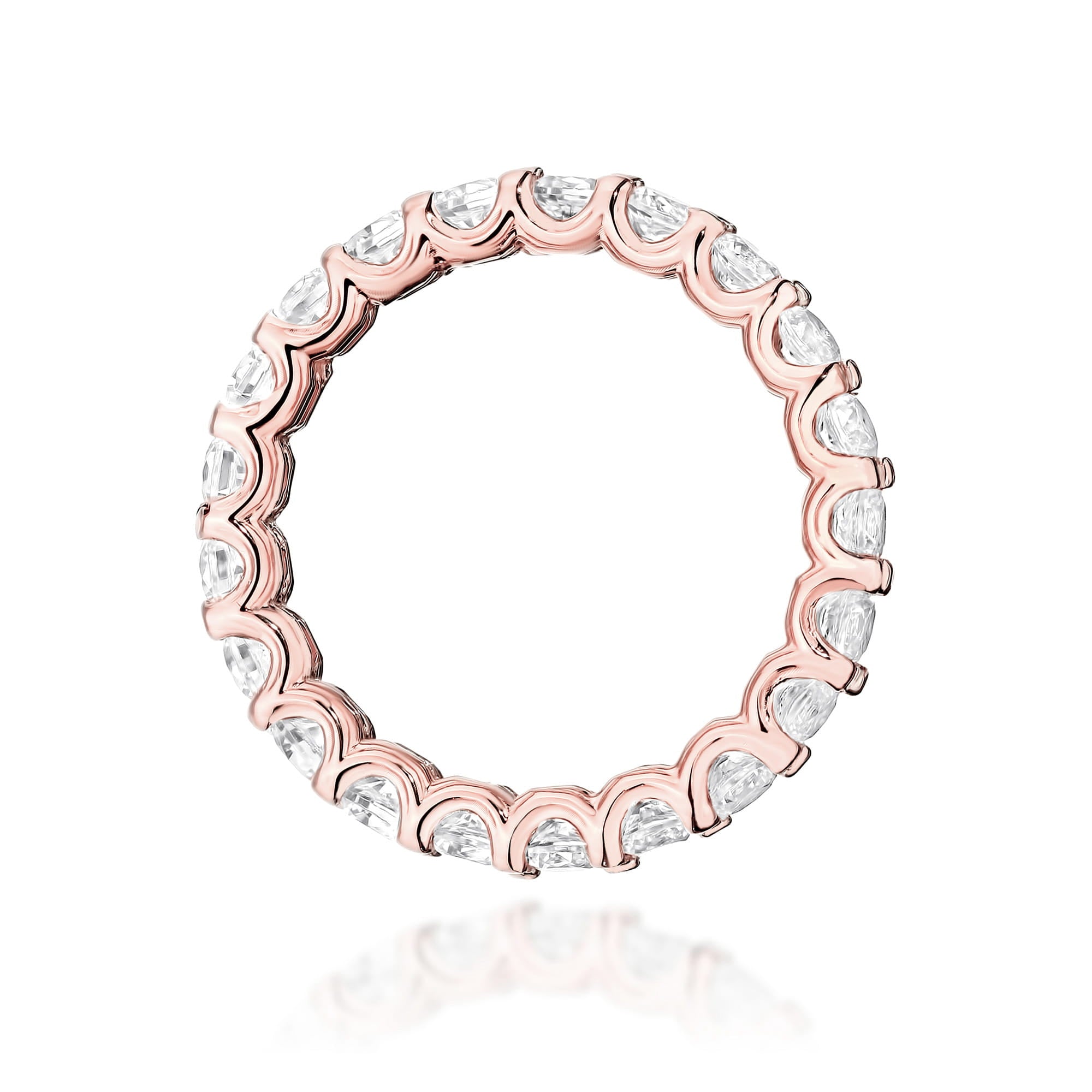 Gold Ring With Lab-Grown Diamonds