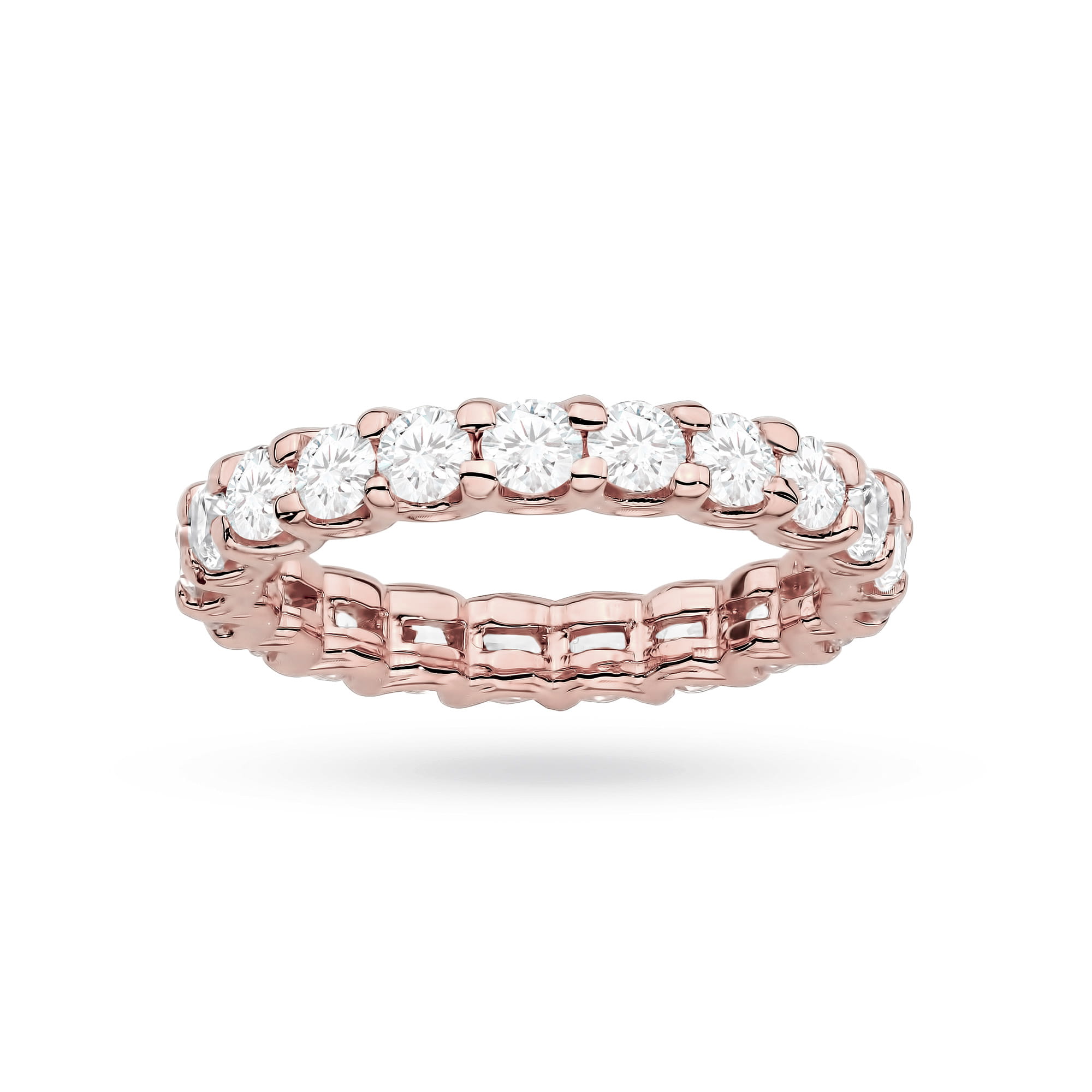 Gold Ring With Lab-Grown Diamonds