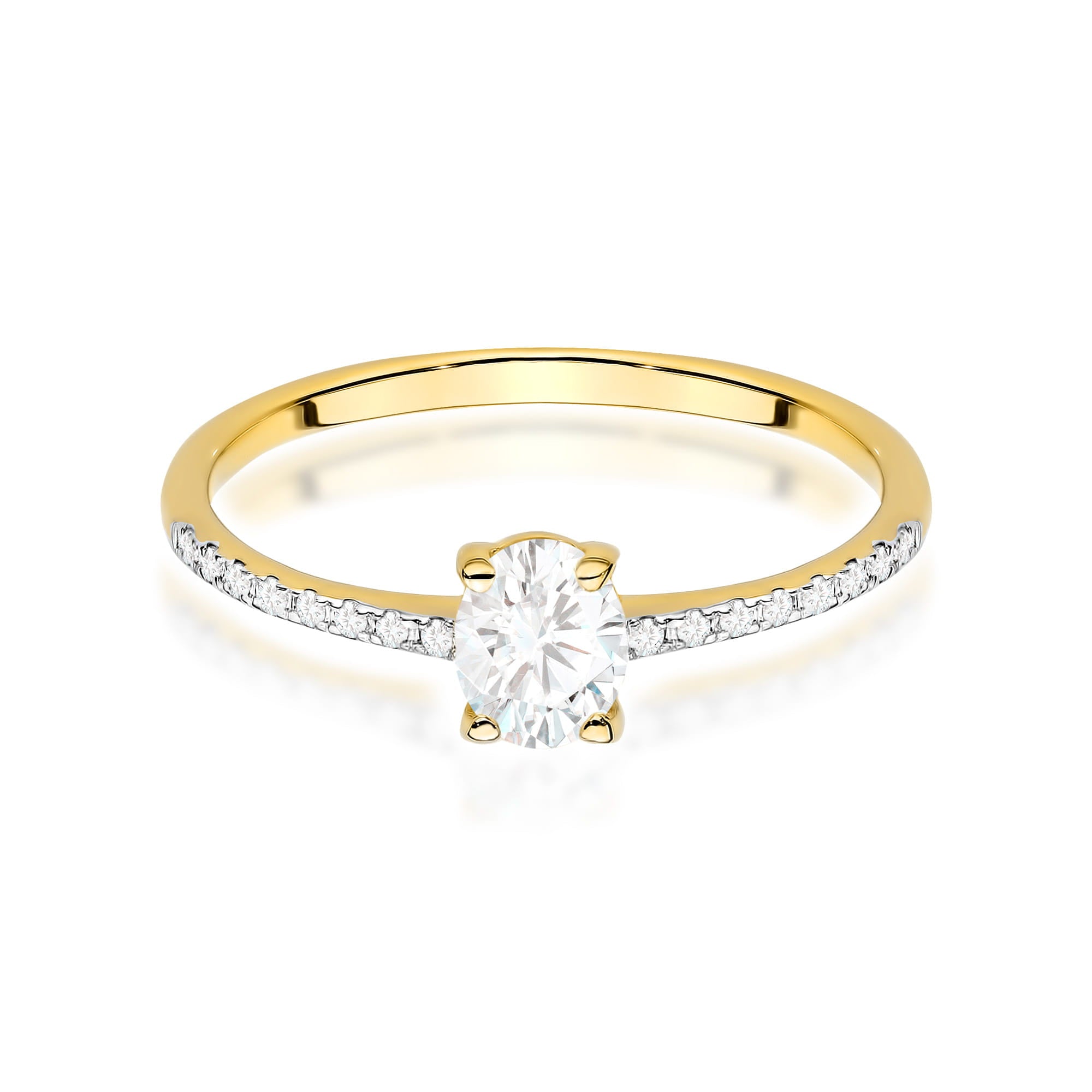 Gold Ring With Diamonds