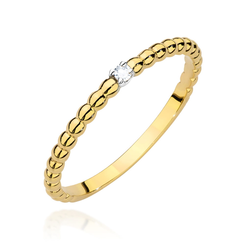 Gold Ring With Diamond