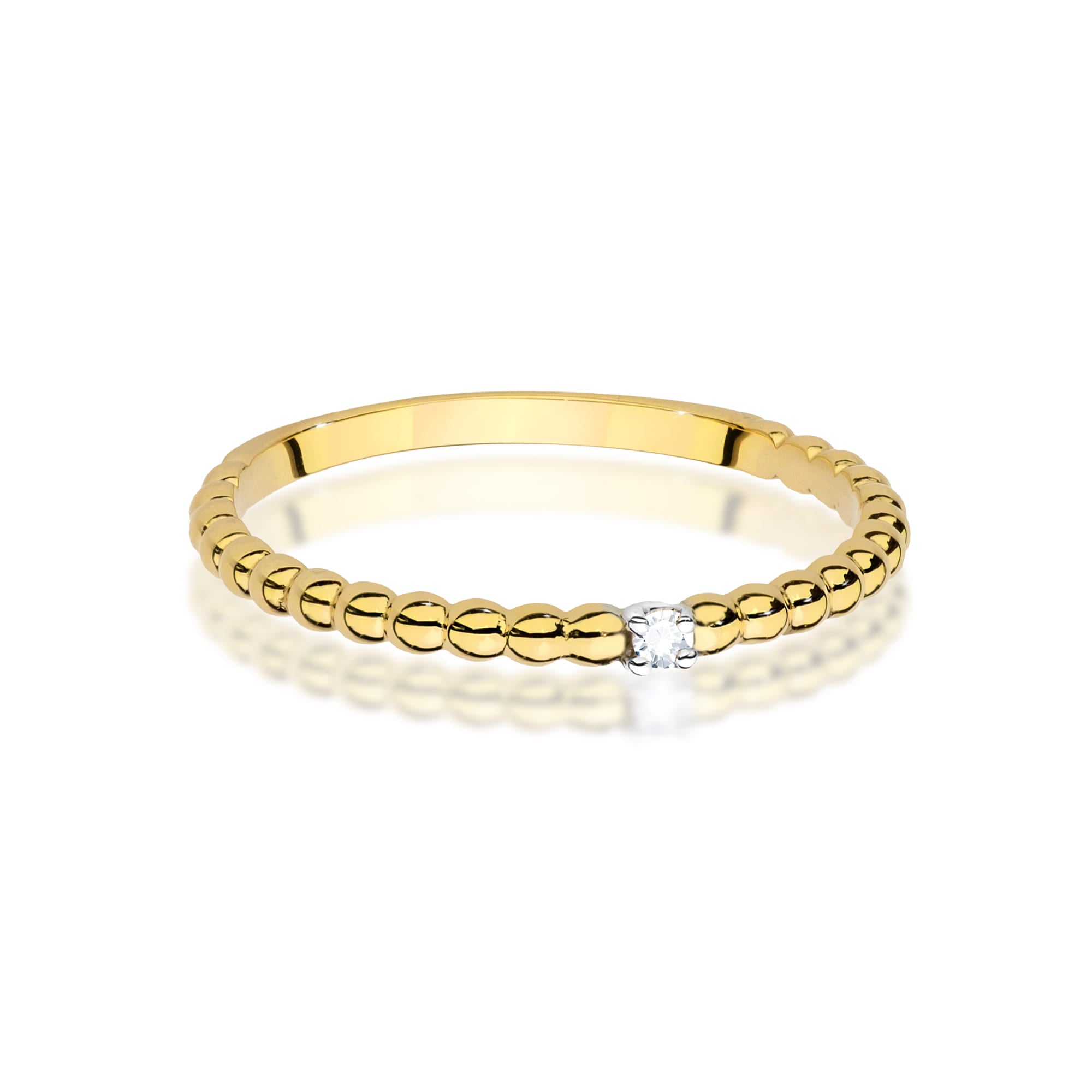 Gold Ring With Diamond