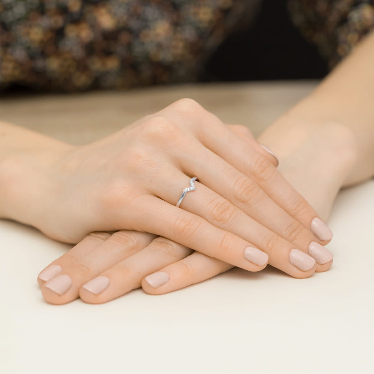 Gold Ring With Diamonds