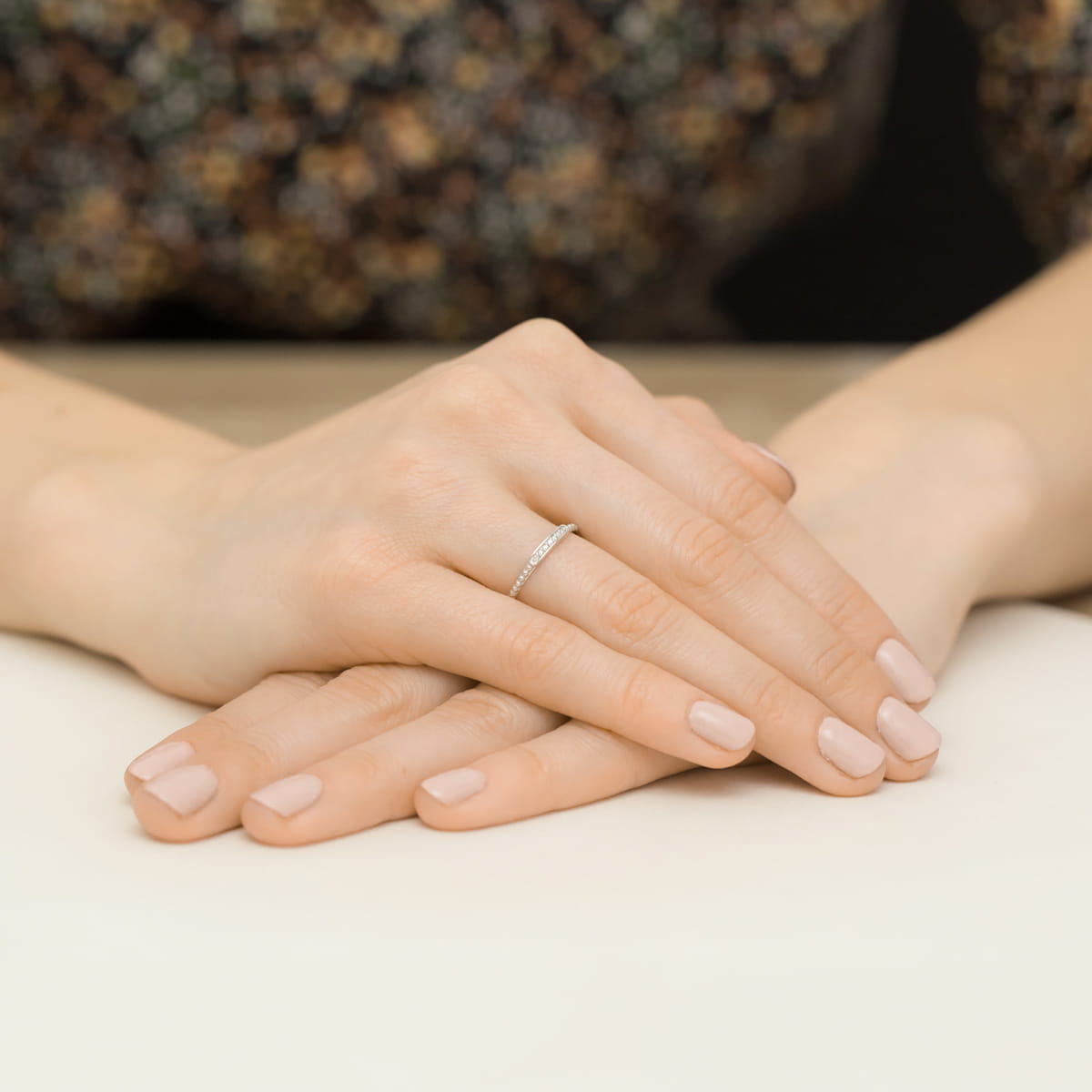 Gold Ring With Diamonds