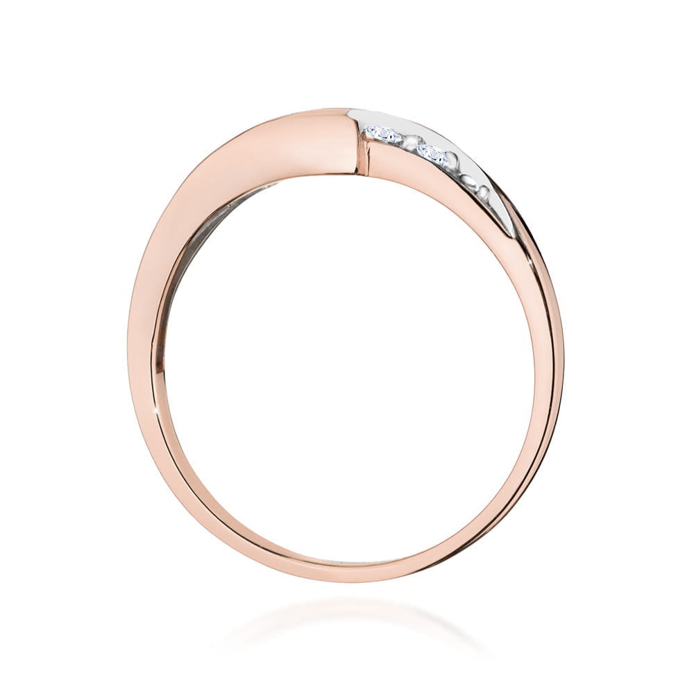Gold Ring With Ruby And Diamonds