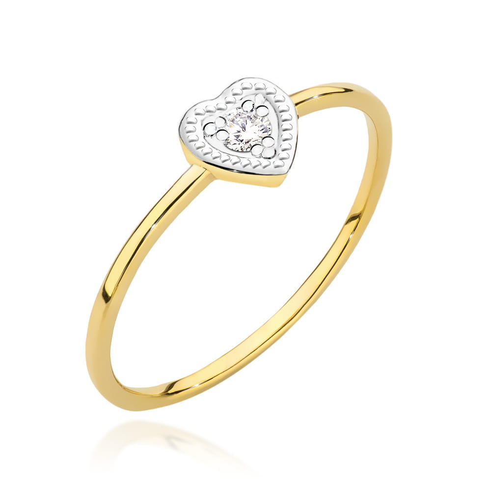 Gold Ring With Diamond