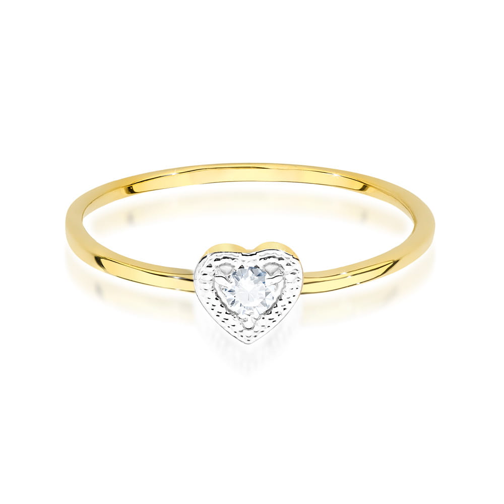 Gold Ring With Diamond