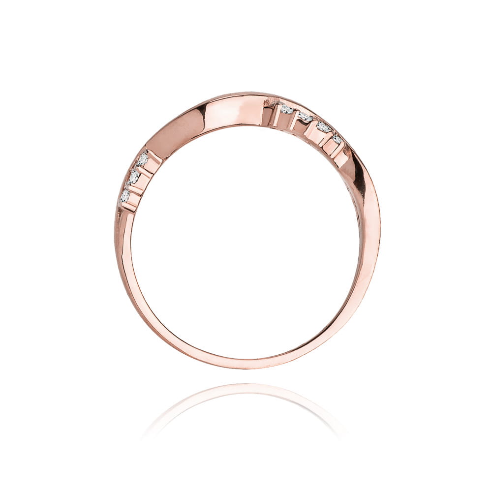 Gold Ring With Diamonds