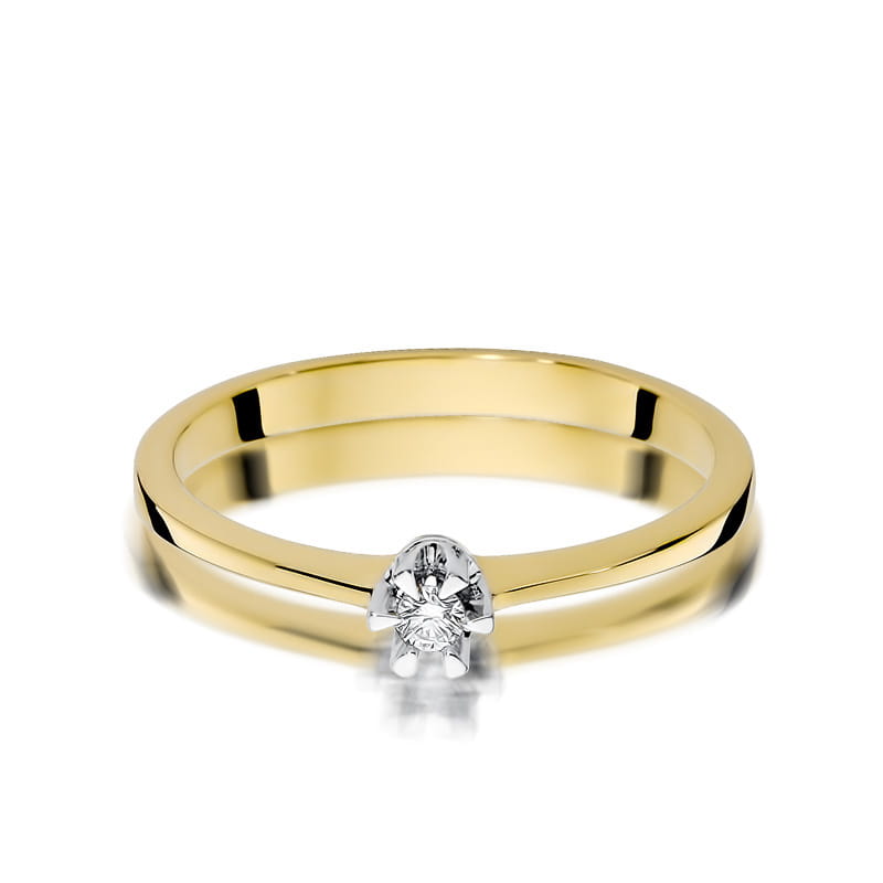 Gold Ring With Diamond