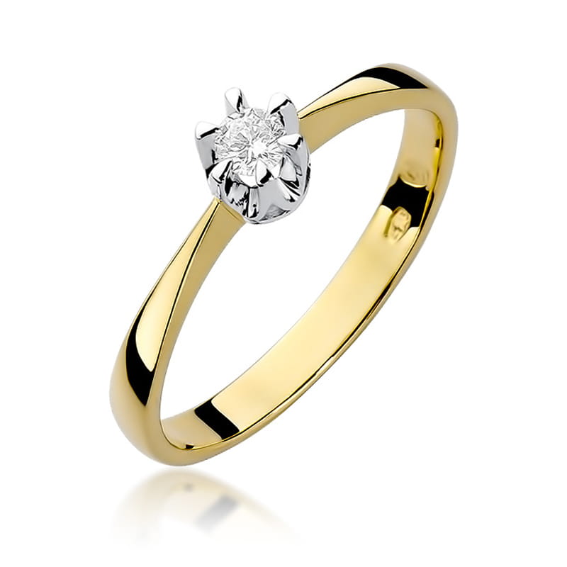 Gold Ring With Diamond