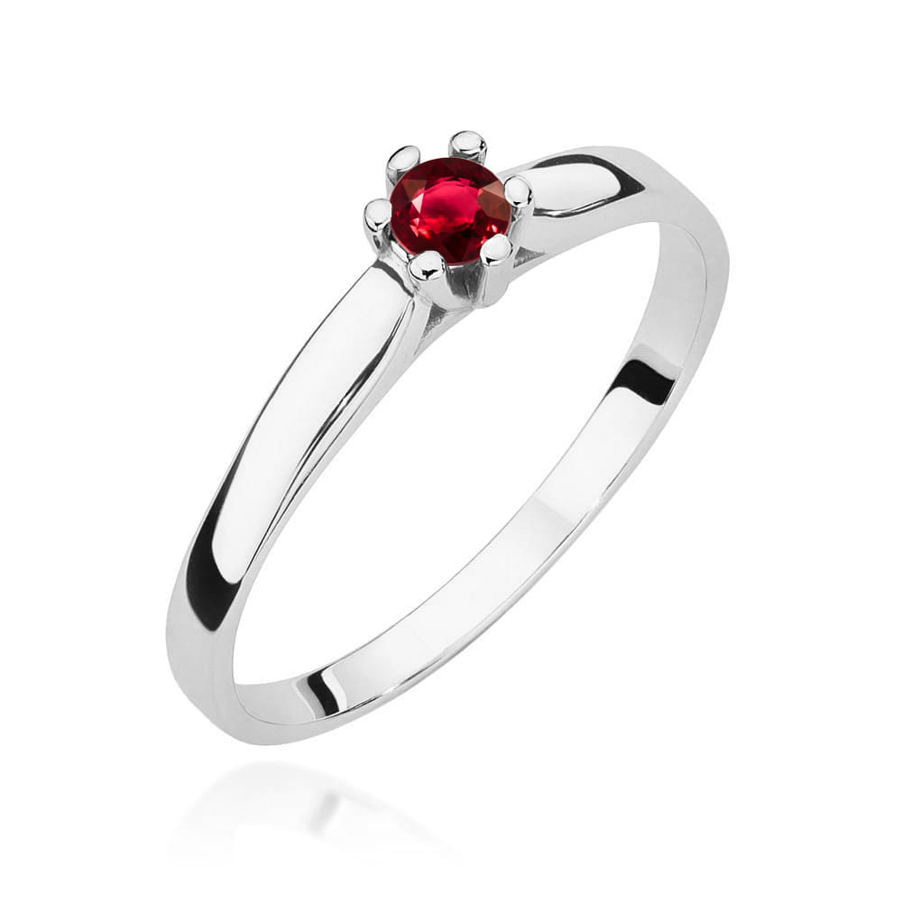 Gold Ring With Ruby