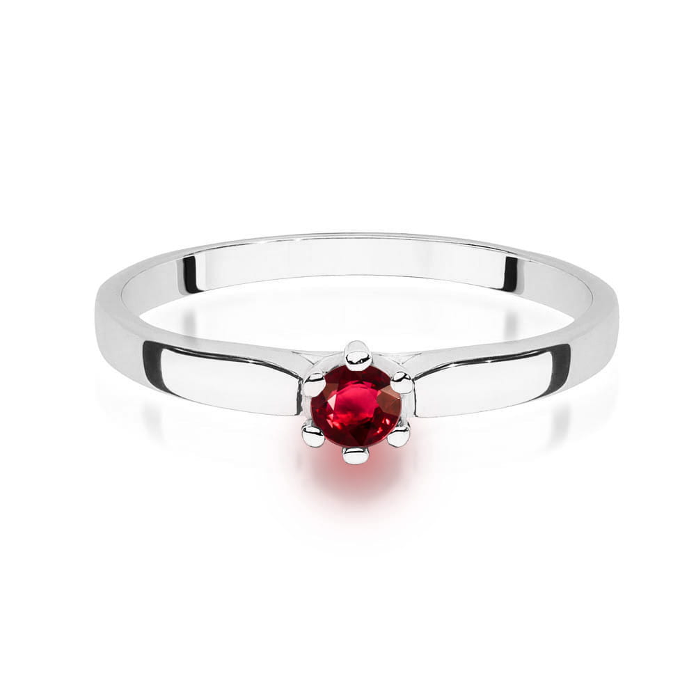 Gold Ring With Ruby